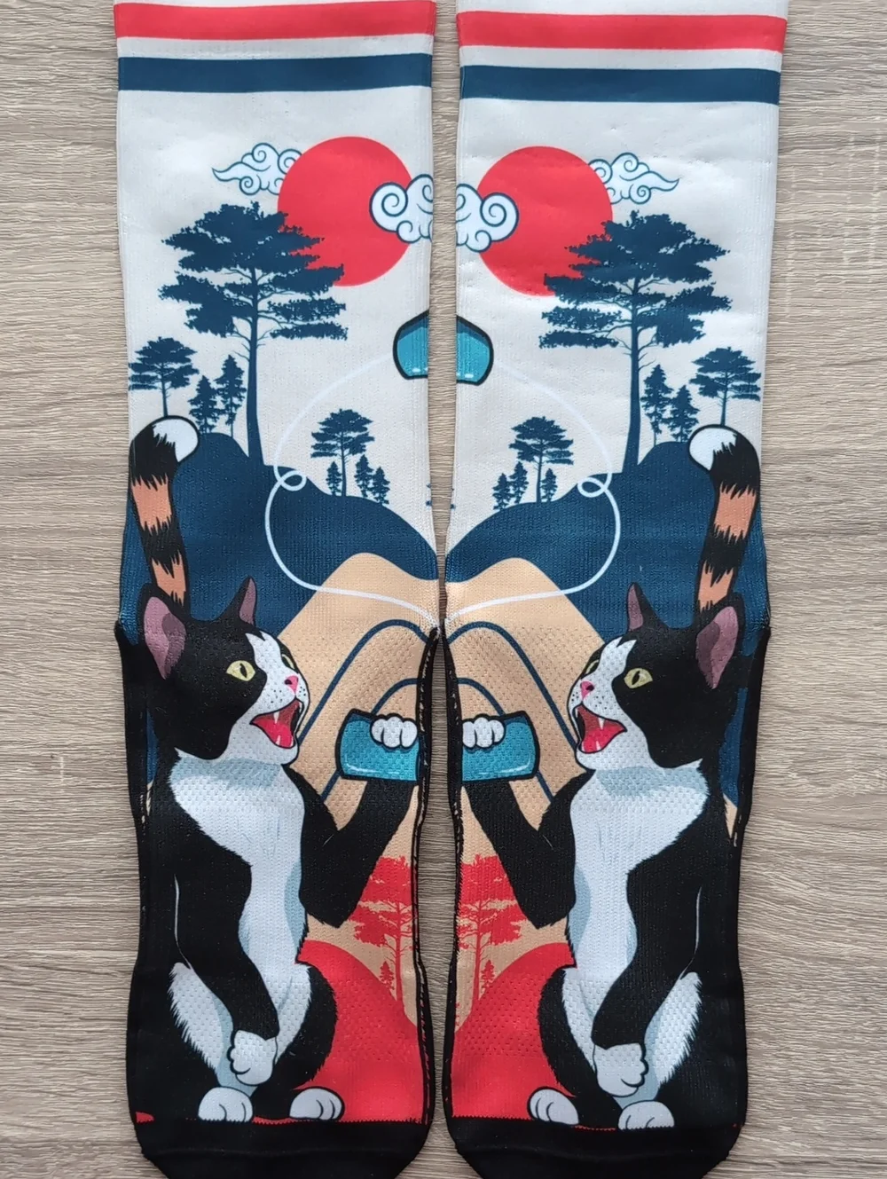 Outway Meow Crew Socks- L/XL